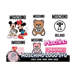 moschino logo svg, brand logo svg, moschino brand svg