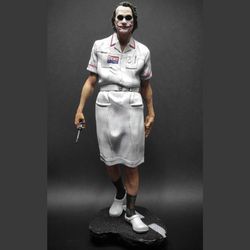 For Heath Ledger fans, Joker Nurse 3D printed hand painted custom figure, Joker Heath Ledger figure handpaint