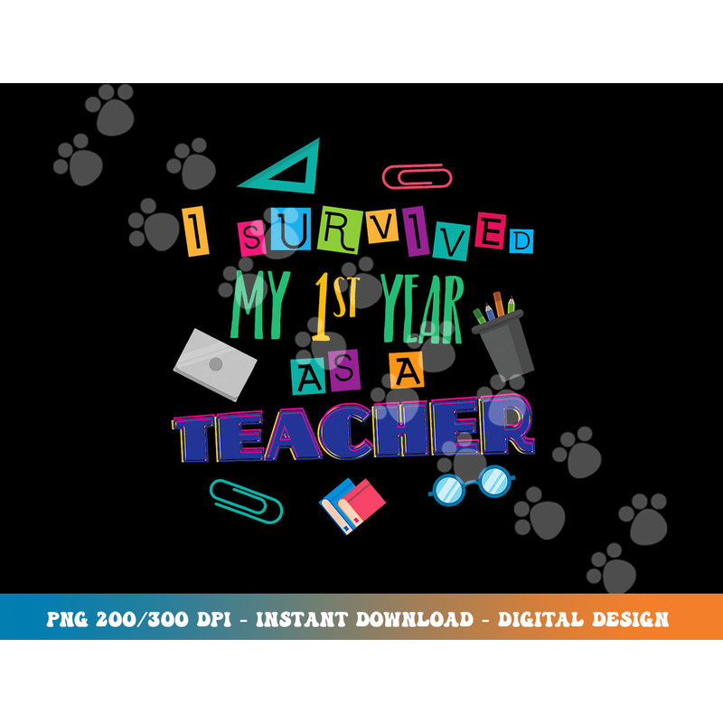 1st Year Teacher End of TShirt High School New Teacher Gift copy.jpg