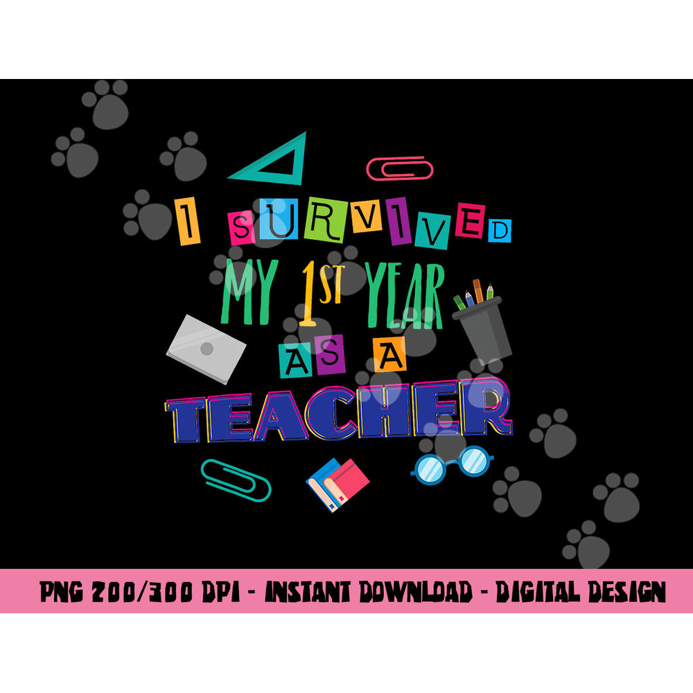 1st Year Teacher End of TShirt High School New Teacher Gift copy.jpg