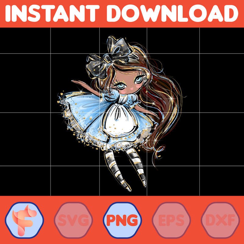 Karamfila's Alice in Wonderland Clipart Png, Mad Hatter Whimsical Tea Party Bunny White Rabbit Cheshire Cat Planner Stickers Sublimation PNG (4).jpg