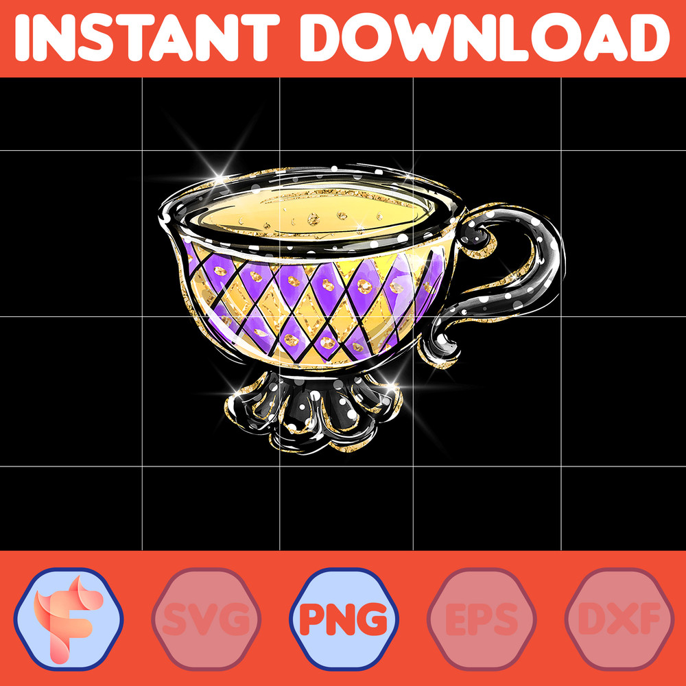 Karamfila's Alice in Wonderland Clipart Png, Mad Hatter Whimsical Tea Party Bunny White Rabbit Cheshire Cat Planner Stickers Sublimation PNG (48).jpg