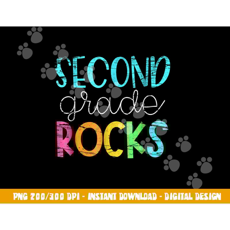 2nd teacher team - second grade rocks png, sublimation copy.jpg