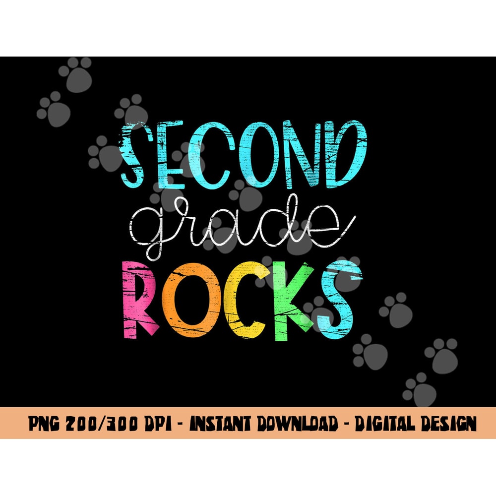 2nd teacher team - second grade rocks png, sublimation copy.jpg