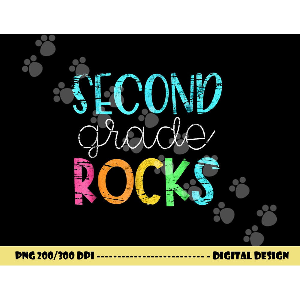 2nd teacher team - second grade rocks png, sublimation copy.jpg