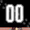 00 White Outline Number 00 Sports Fan Jersey Style png, sublimation copy.jpg