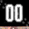 00 White Outline Number 00 Sports Fan Jersey Style png, sublimation copy.jpg