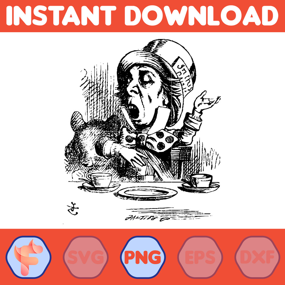 Alice in wonderland Png Cricut Png, Clipart, Png for Shirts, Png files Digital Download (31).jpg