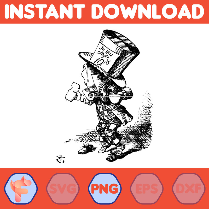 Alice in wonderland Png Cricut Png, Clipart, Png for Shirts, Png files Digital Download (36).jpg