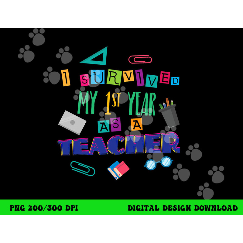 1st Year Teacher End of TShirt High School New Teacher Gift copy.jpg