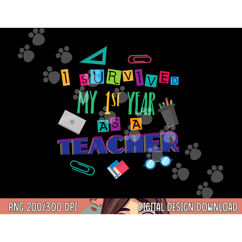 1st Year Teacher End of TShirt High School New Teacher Gift copy.jpg