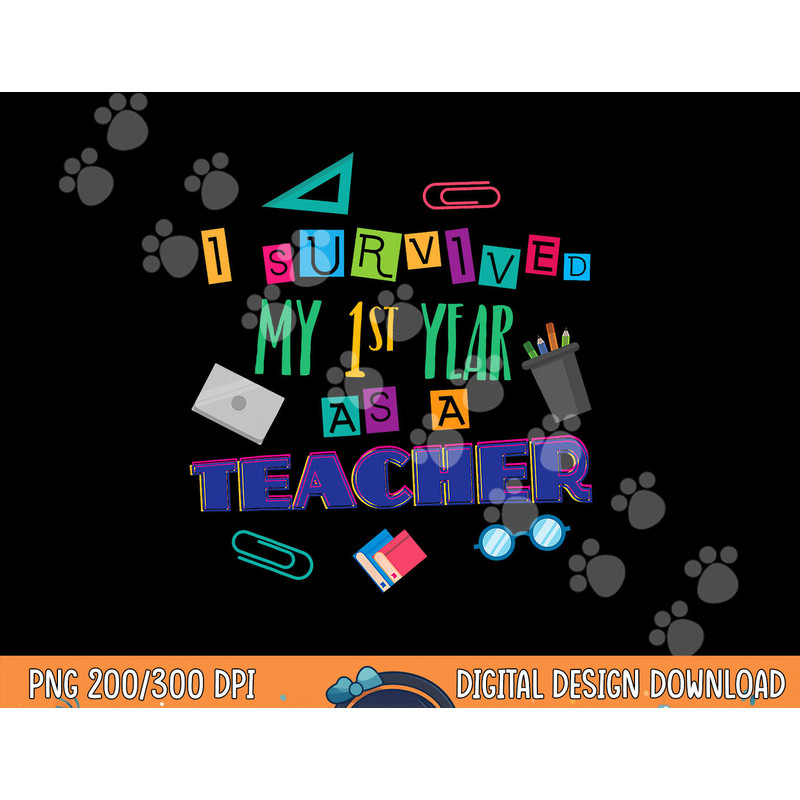 1st Year Teacher End of TShirt High School New Teacher Gift copy.jpg