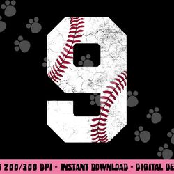 9th birthday 2014 baseball boys kids nine 9 ninth gift png, sublimation copy