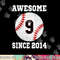 9th Birthday Baseball Player 9 Years Old Vintage Sports png, sublimation copy.jpg
