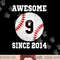 9th Birthday Baseball Player 9 Years Old Vintage Sports png, sublimation copy.jpg