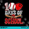 100 Days of School Baseball 100th Day Of School Teacher Kids png, sublimation copy.jpg