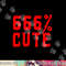 666 Cute Funny Everyday Halloween Punk Goth Emo Gift png, sublimation copy.jpg