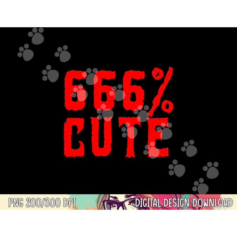 666 Cute Funny Everyday Halloween Punk Goth Emo Gift png, sublimation copy.jpg