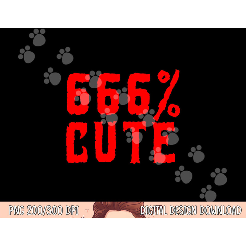 666 Cute Funny Everyday Halloween Punk Goth Emo Gift png, sublimation copy.jpg