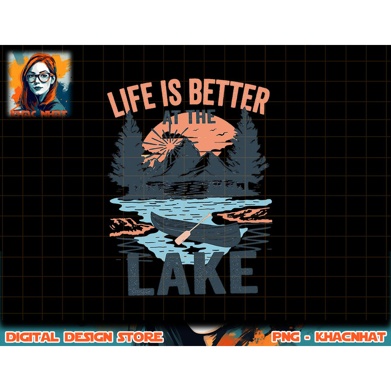 Vintage Retro Life Is Better At The Lake Lake Life Funny png, sublimation copy.jpg