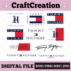 Tommy Hilfiger Bundle Svg, Tommy Hilfiger Logo Svg , Tommy Hilfiger Svg File Cut Digital Download