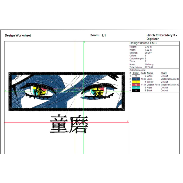Anime file, Anime Machine Design, Anime Embroidery Design, E | Inspire ...