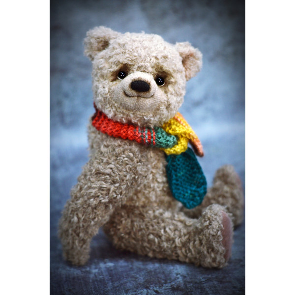 Collectible teddy bear handmade Bing 1928  (6).JPG