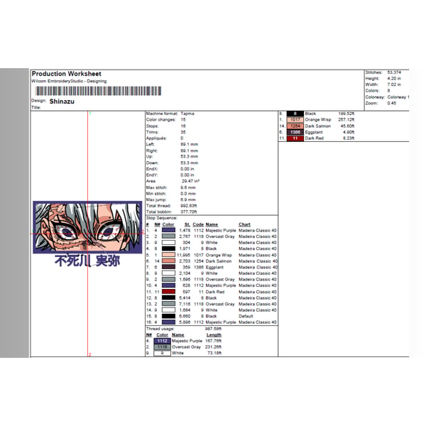 Anime file, Anime Machine Design, Anime Embroidery Design, E - Inspire ...