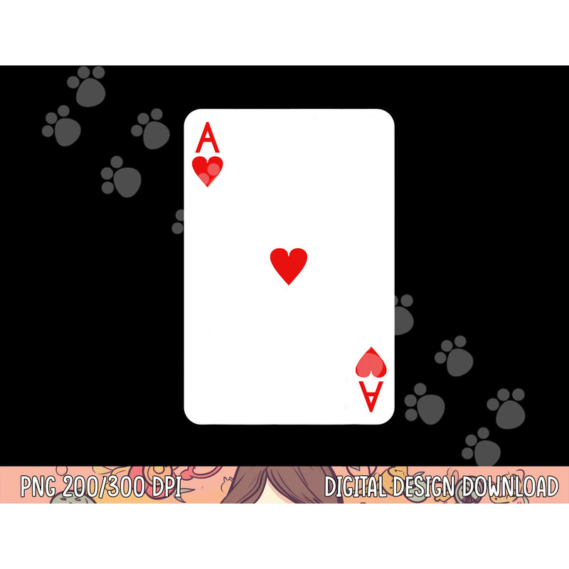 Ace Of Hearts Playing Cards Halloween Costume Deck Of Cards png,sublimation copy.jpg