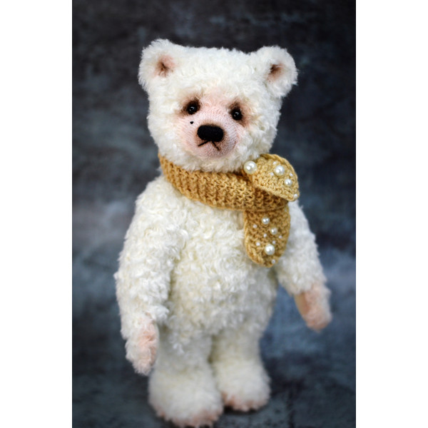 Collectible teddy bear handmade Bing 1928 (2).JPG