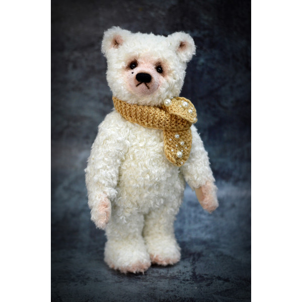 Collectible teddy bear handmade Bing 1928 (5).JPG