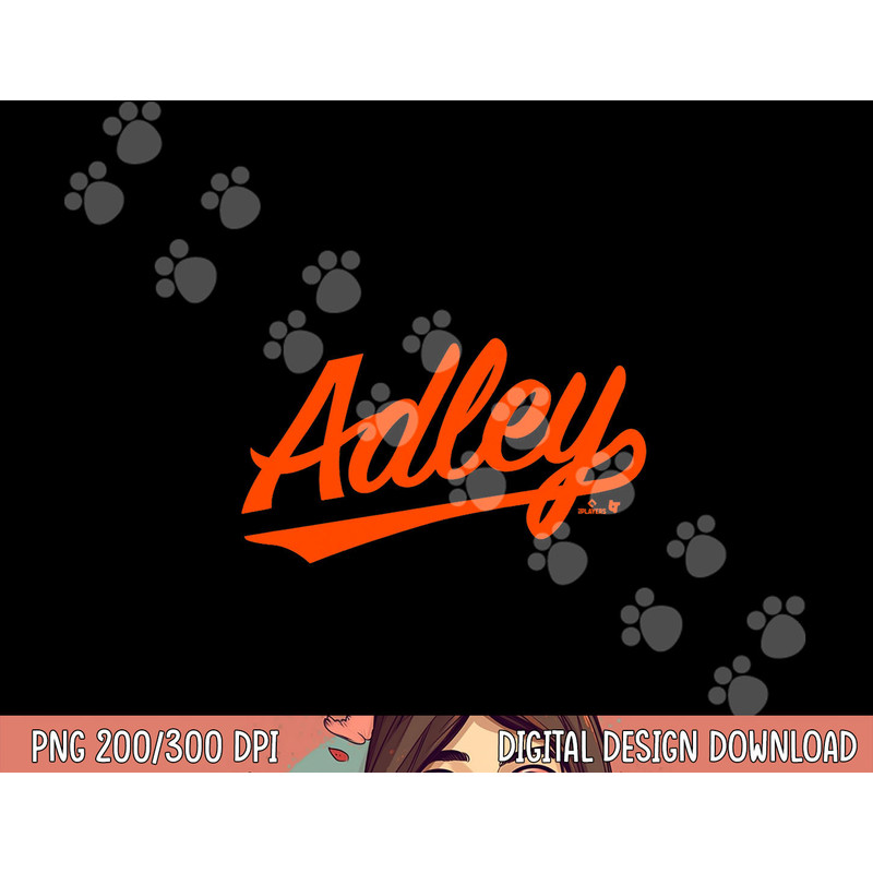 Adley Rutschman Baltimore Text - Baltimore Baseball png, sublimation copy.jpg