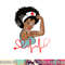 African American Nurse Strong Melanin Girl, Melanin Nurse png,sublimation copy.jpg
