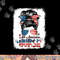 All American Nurse Messy Bun Woman USA 4th Of July Bleached png,sublimation copy.jpg