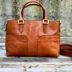 Women Leather Bag, Handmade Leather Bag, Handbag, Elegant Leather Bag, made in Italy handbag
