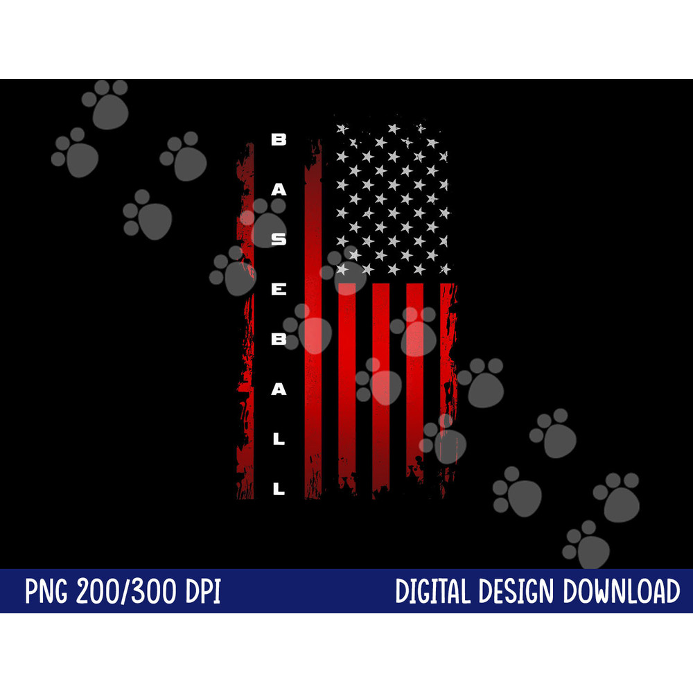 American Flag Baseball Apparel - Baseball png, sublimation copy.jpg