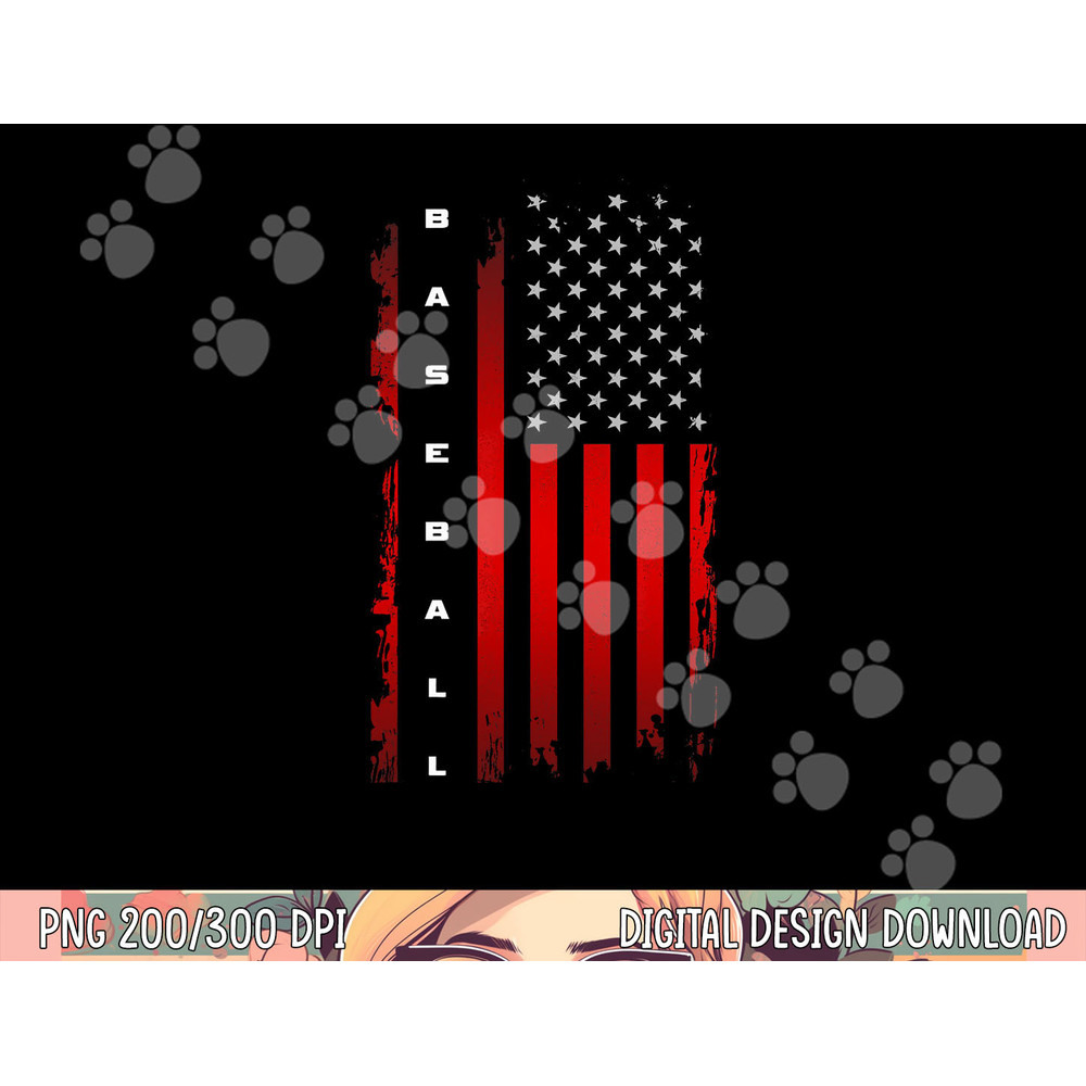 American Flag Baseball Apparel - Baseball png, sublimation copy.jpg