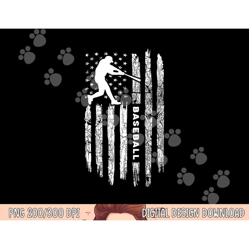 American Flag Baseball Apparel - Vintage Baseball png, sublimation copy.jpg