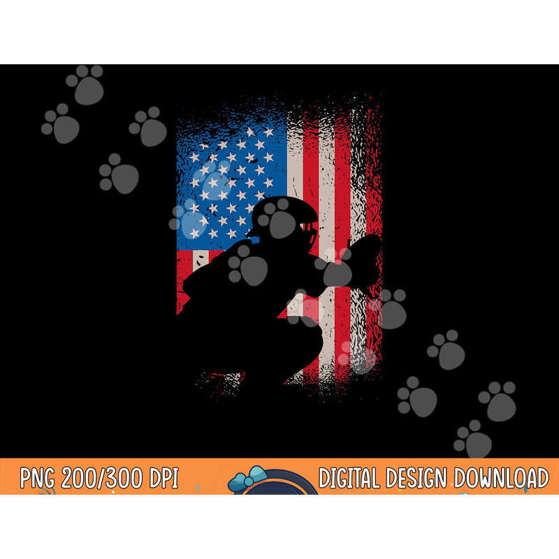 American flag baseball catcher design - USA flag baseball png, sublimation copy.jpg