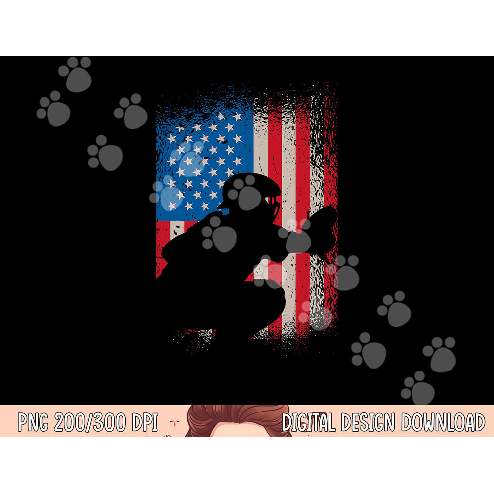 American flag baseball catcher design - USA flag baseball png, sublimation copy.jpg