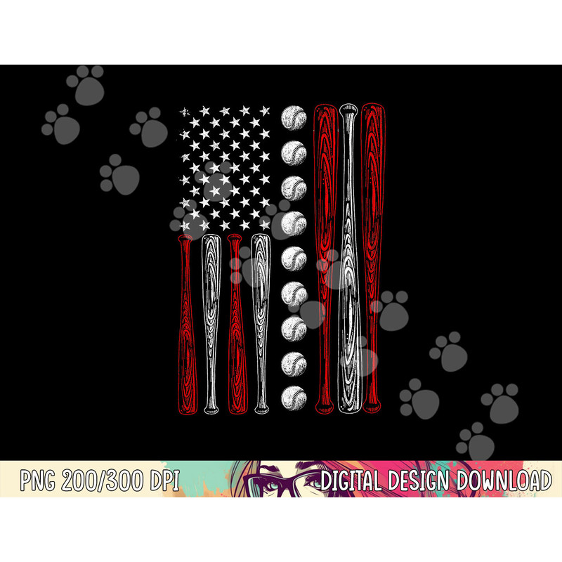 American Flag Baseball Red White Blue 4th of July Boys Men png, sublimation copy.jpg