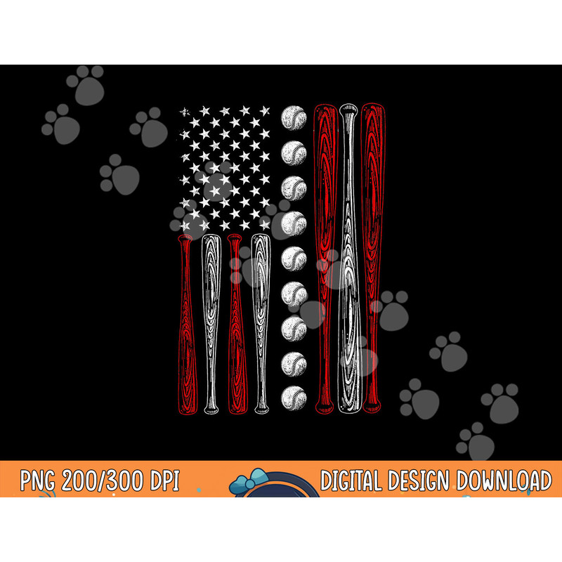 American Flag Baseball Red White Blue 4th of July Boys Men png, sublimation copy.jpg