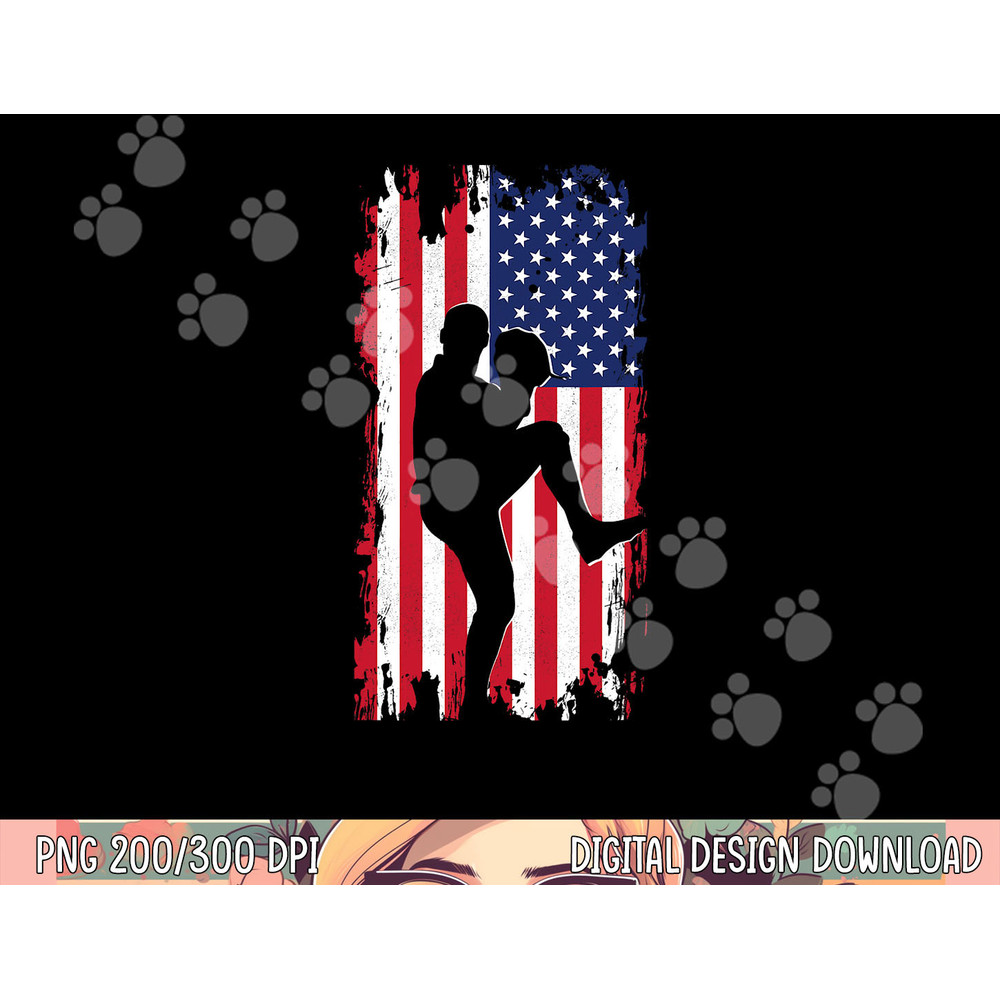 American Flag Pitcher Baseball Apparel - Baseball png, sublimation copy.jpg