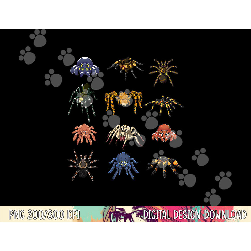 Animal Arachnid Tarantula Arthropod Halloween Gift Spider png, sublimation copy.jpg