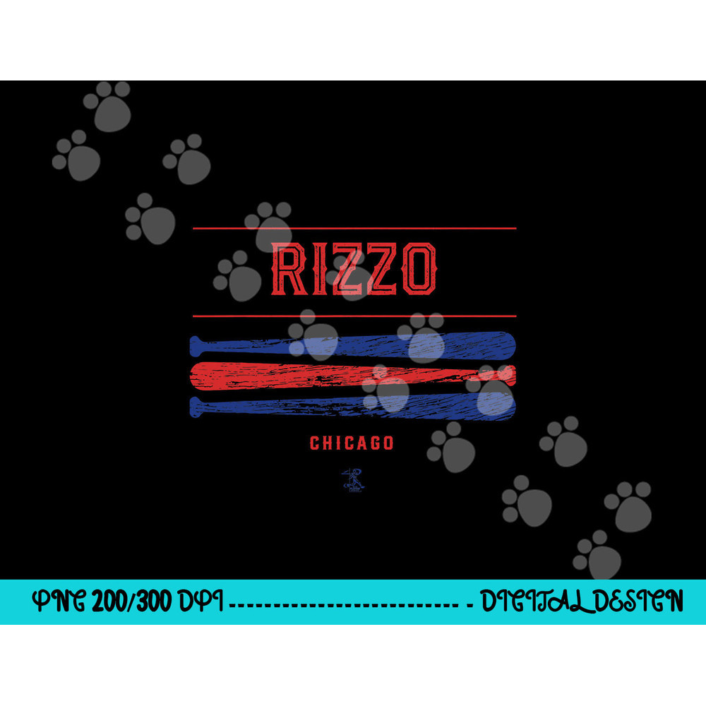 Anthony Rizzo Vintage Baseball Bat Gameday png, sublimation copy.jpg