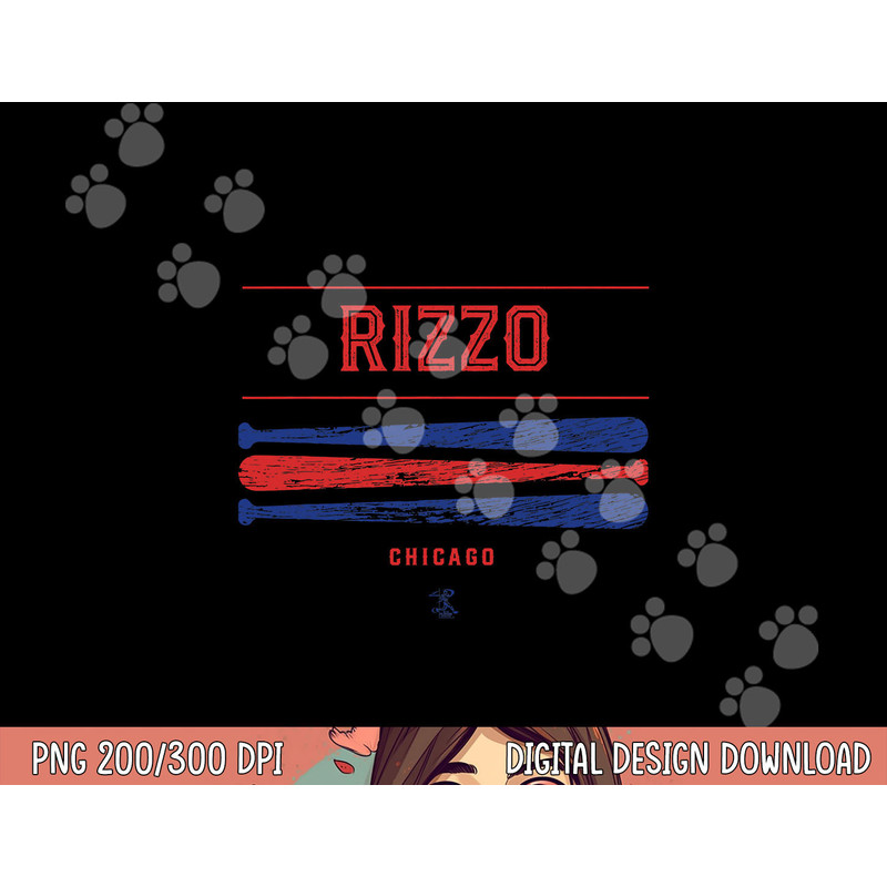 Anthony Rizzo Vintage Baseball Bat Gameday png, sublimation copy.jpg