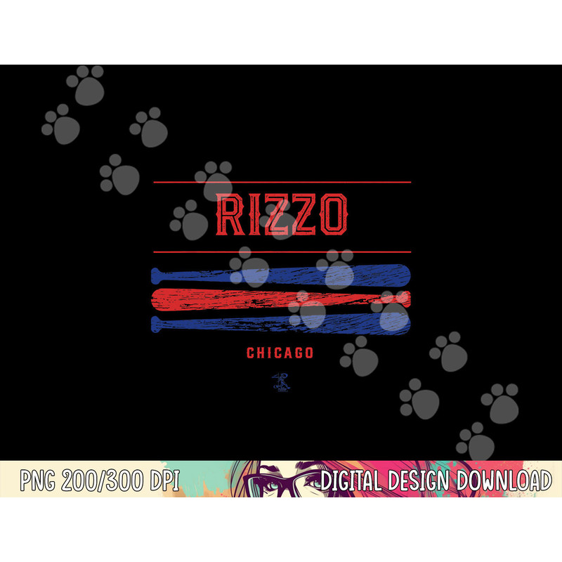 Anthony Rizzo Vintage Baseball Bat Gameday png, sublimation copy.jpg