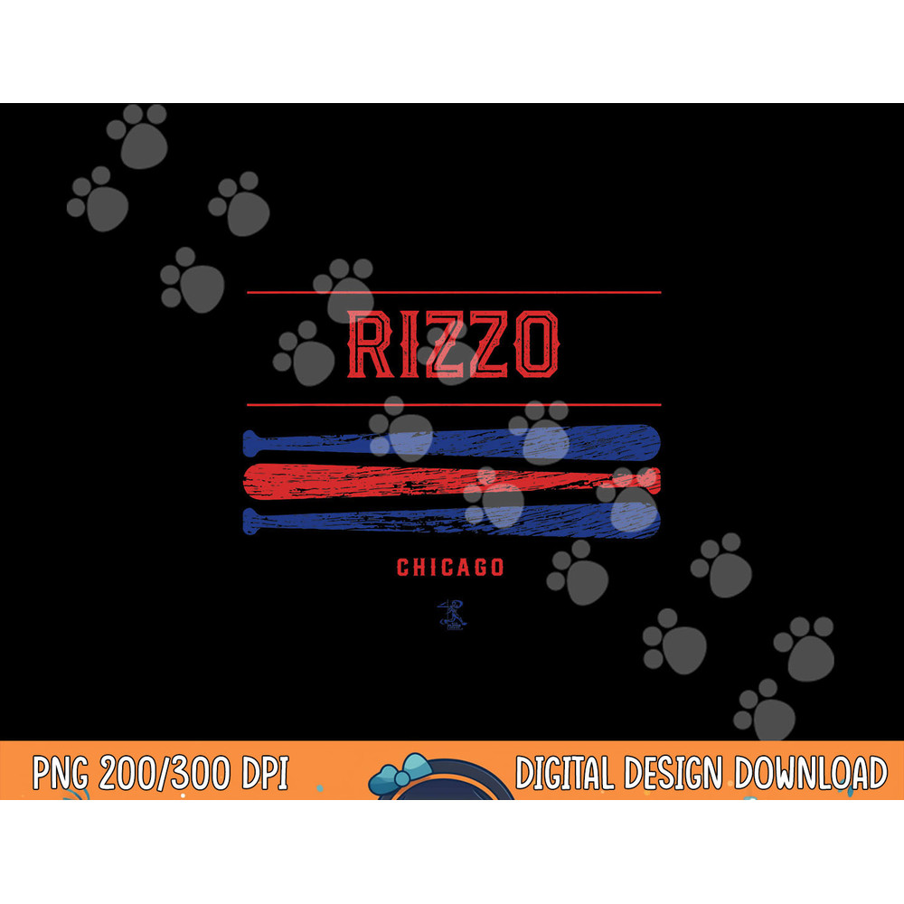 Anthony Rizzo Vintage Baseball Bat Gameday png, sublimation copy.jpg