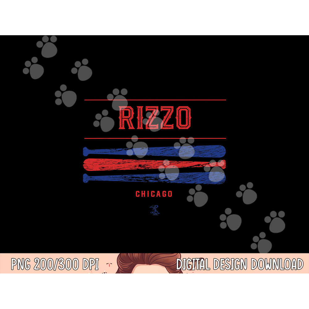 Anthony Rizzo Vintage Baseball Bat Gameday png, sublimation copy.jpg