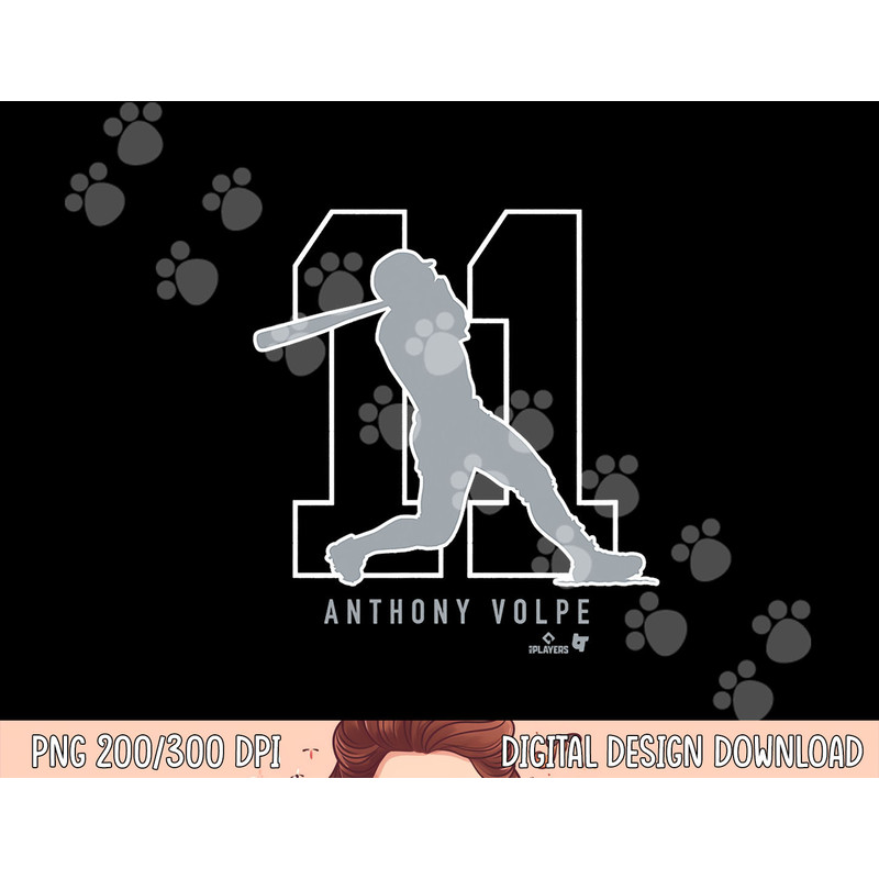 Anthony Volpe - 11 - New York Baseball png, sublimation copy.jpg